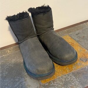 UGG Black Shearling Boots